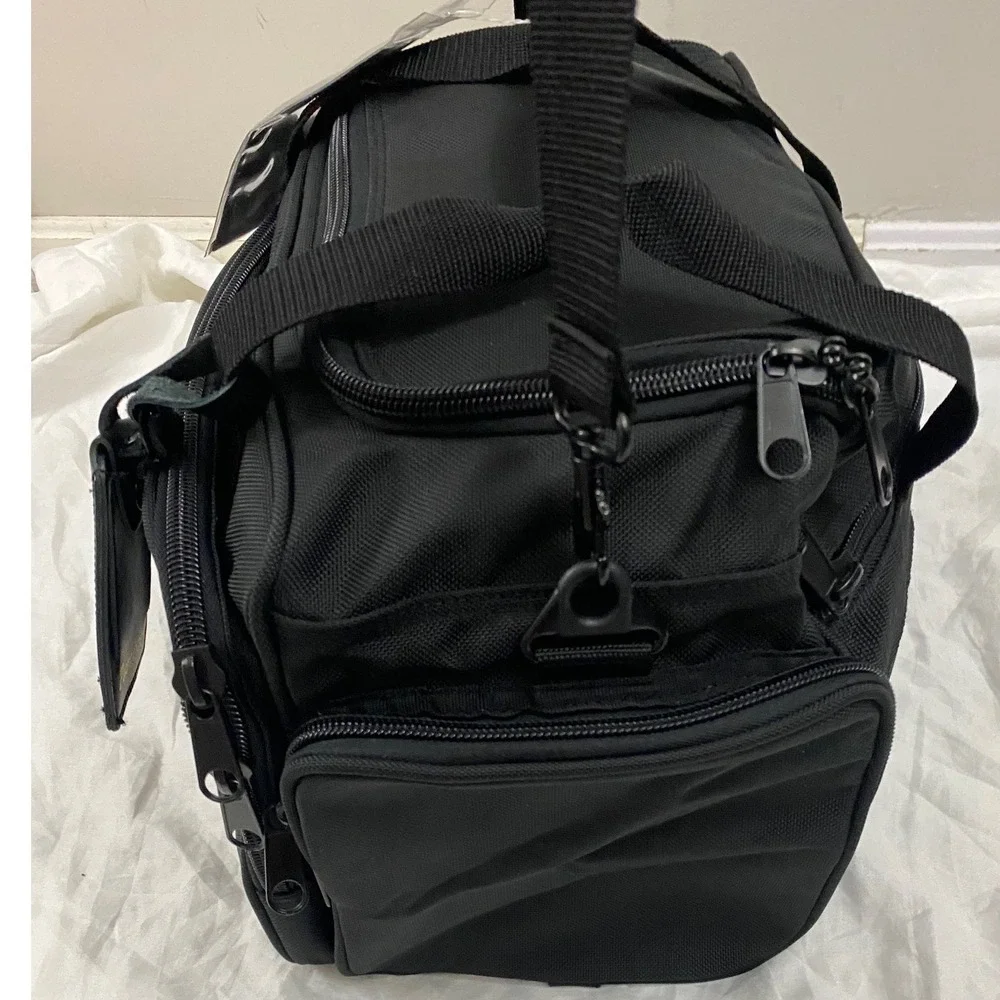 Pathfinder Luggage System Bag Unisex Black Ballistic Nylon Carry On 9015 Travel